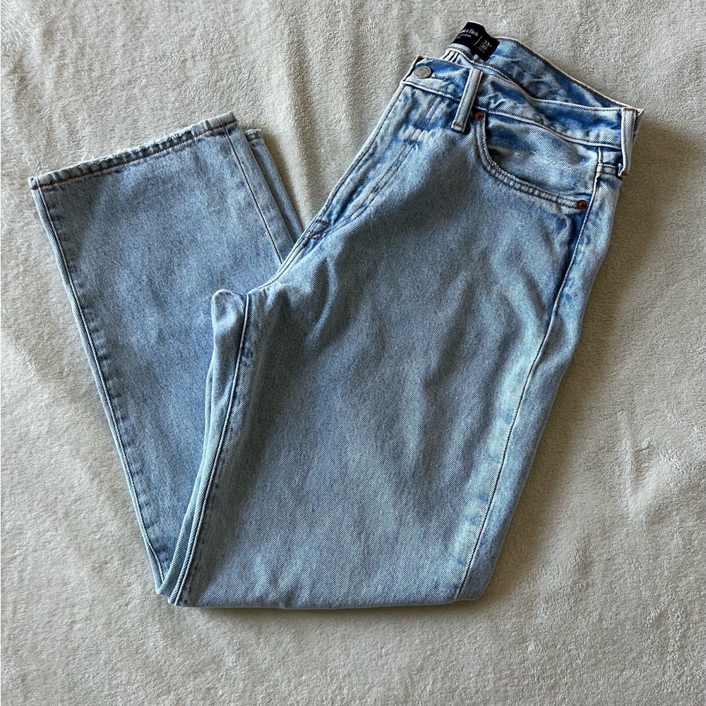 Abercrombie & Fitch Light Blue Jeans